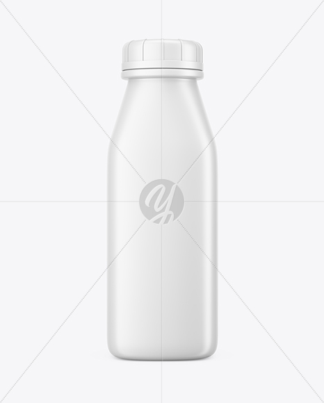 Square Matte Bottle Mockup