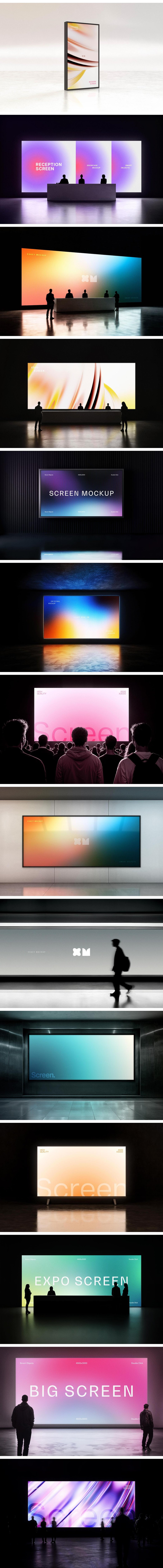 Digital Screens Mockup Bundle