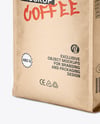 Kraft Paper Coffee Bag Mockup