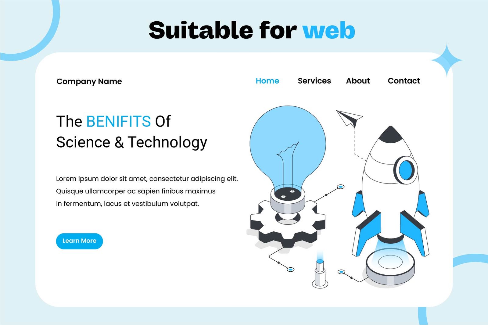 50 Science and Technology Illustrations