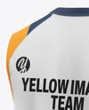 Training Sleeveless Jersey Mockup - Back Half Side View