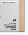 Kraft Paper Soap Bar Mockup – Front View
