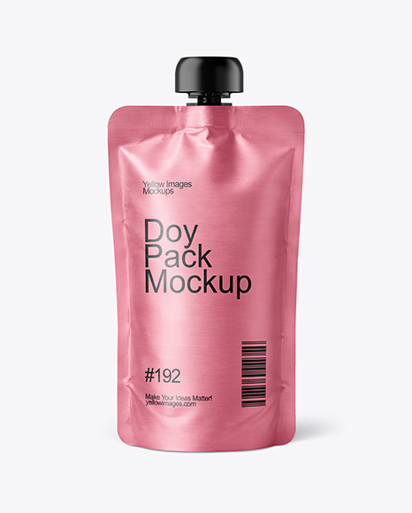 Matte Doy Pack Mockup