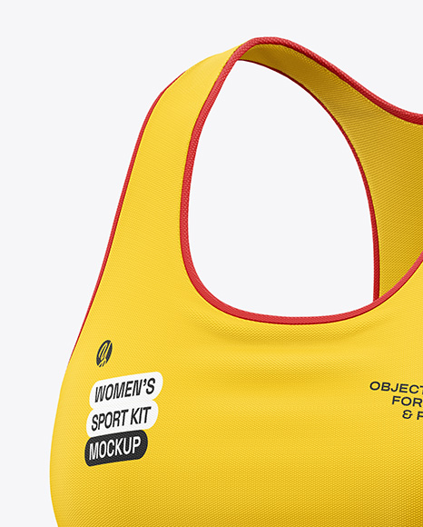 Women's Sport Kit Mockup - Half Side View