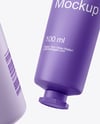 Bottle with Tube Mockup