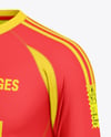 Soccer Kit Mockup - Half Side View