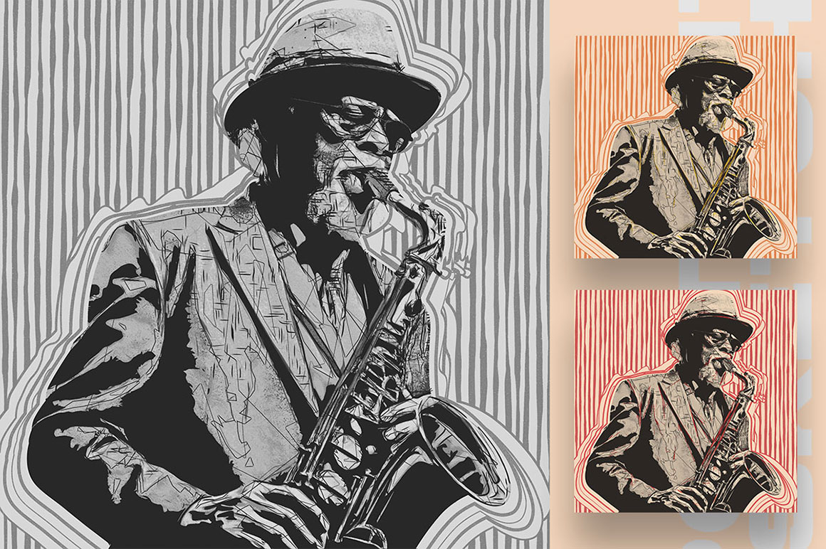 Portrait Sketch Photo Effects