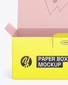 Paper Box Mockup