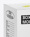 Paper Box Mockup – Half Side View