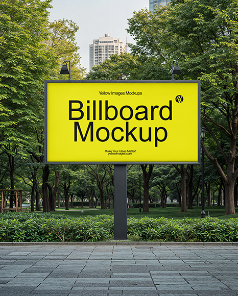 Outdoor Billboard Mockup - Billboard mockup