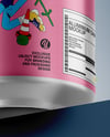 Textured Aluminium Drink Can Mockup