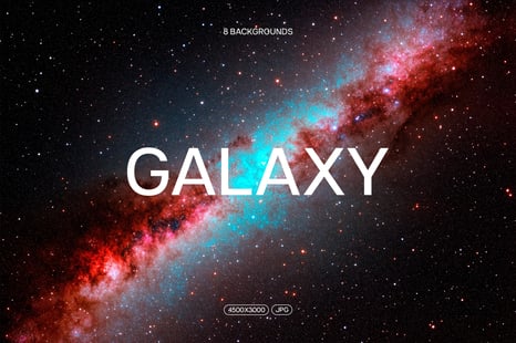Galaxy Backgrounds - Retro overlay