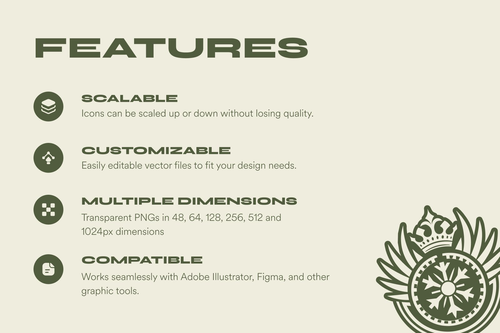 Royal Symbols Icon Set