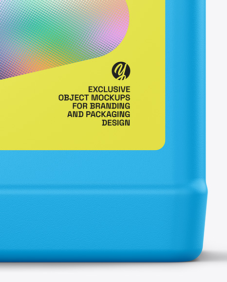 Matte Jerry Can Mockup