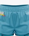 Women's Double-Layer Shorts Mockup - Front View