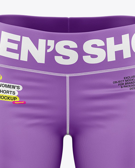Women’s Shorts Mockup - Front View