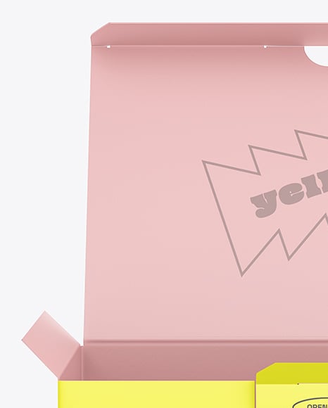 Paper Box Mockup