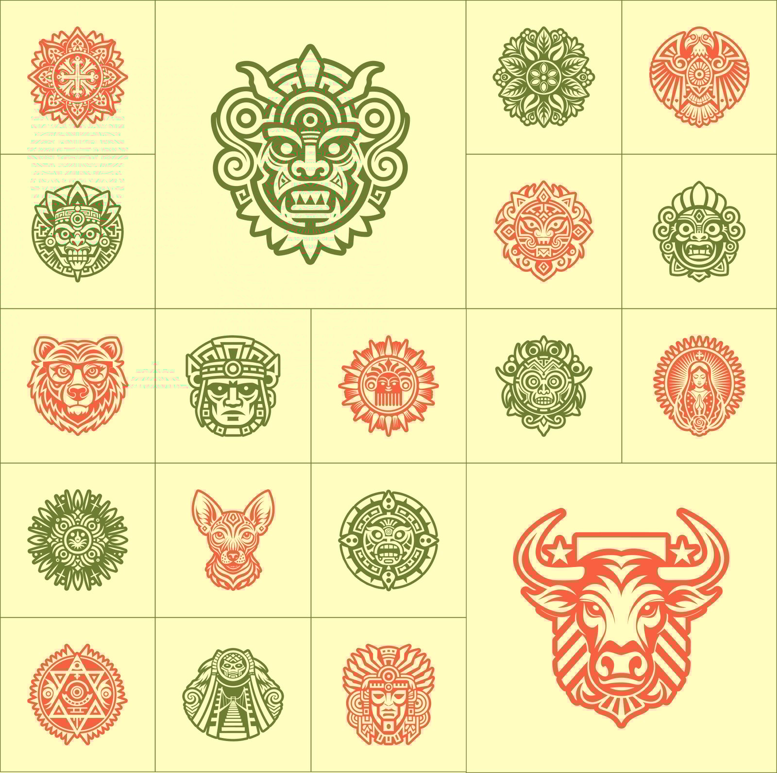 Peru and Hispanic Symbols