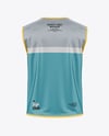Safety Vest Mockup - Back View