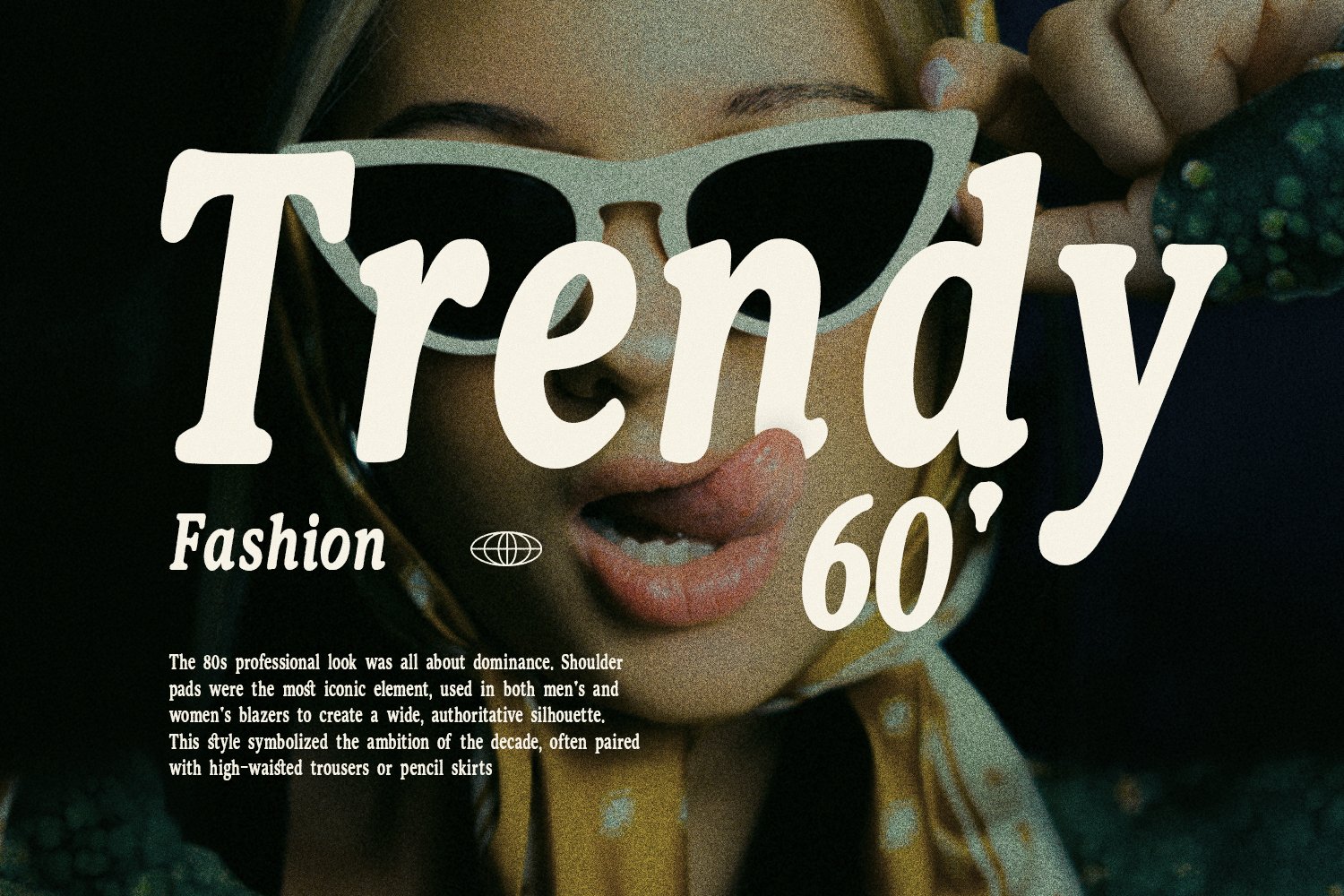 DeeplySixties Classy Retro Serif Typeface Family