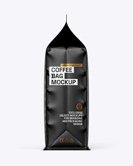 Matte Coffee Bag Mockup - Packaging mockups