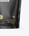 Matte Stand-up Pouch Mockup
