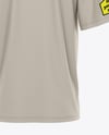 Men's Drop Shoulder Oversized T-Shirt Mockup