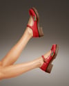 Mary Janes on Woman's Legs Mockup