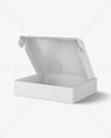 Opened Paper Mailing Box Mockup