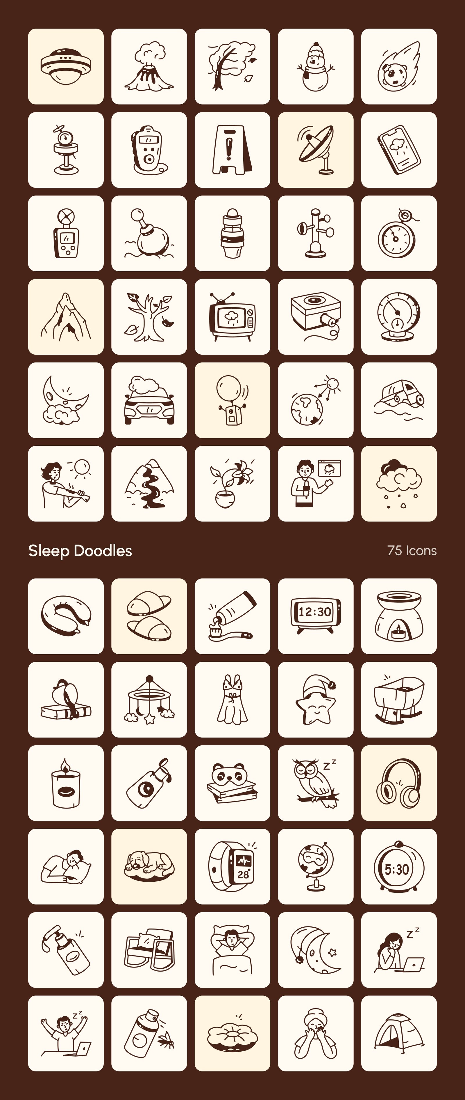 Universal Doodle Icons