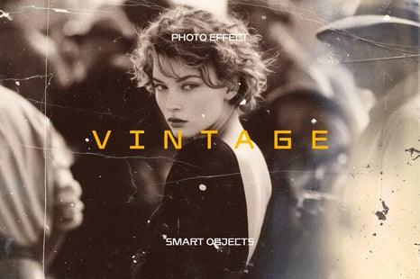 Worn Vintage Photo Effect - Add-Ons