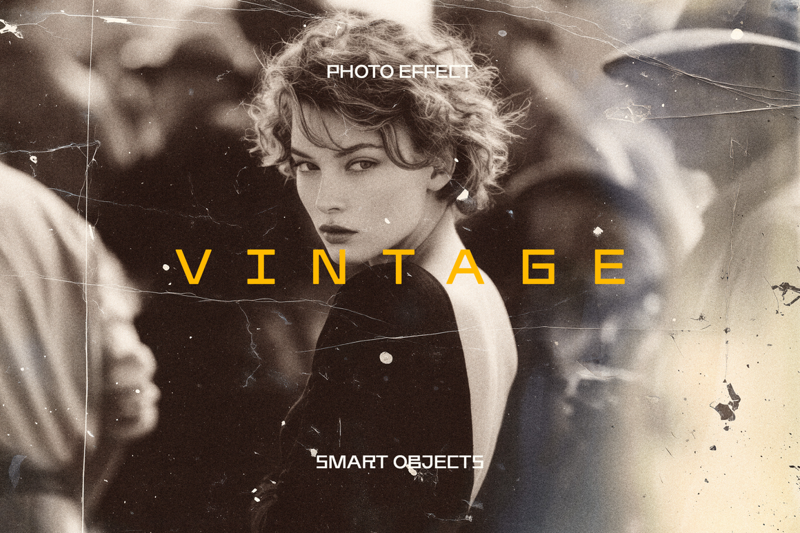 Worn Vintage Photo Effect