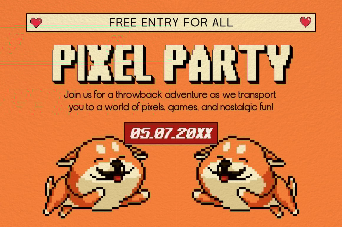 Overbit Bold &amp; Strong Edgy Y2K Pixel Font