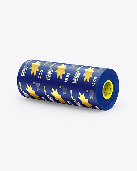 Kraft Paper Roll Mockup