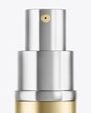 Metallic Spray Bottle Mockup
