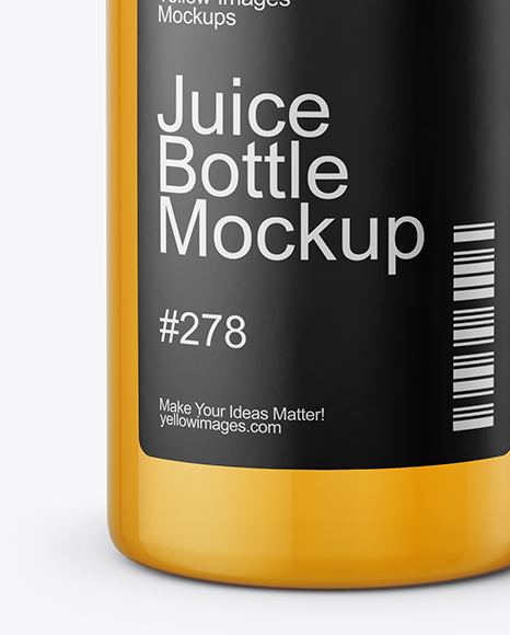 Juice Bottle Mockup