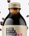 Cold Brew Coffee Bottle Mockup