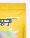 Kraft Paper Food Bag Mockup