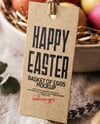 Easter Bowl with Tag Mockup