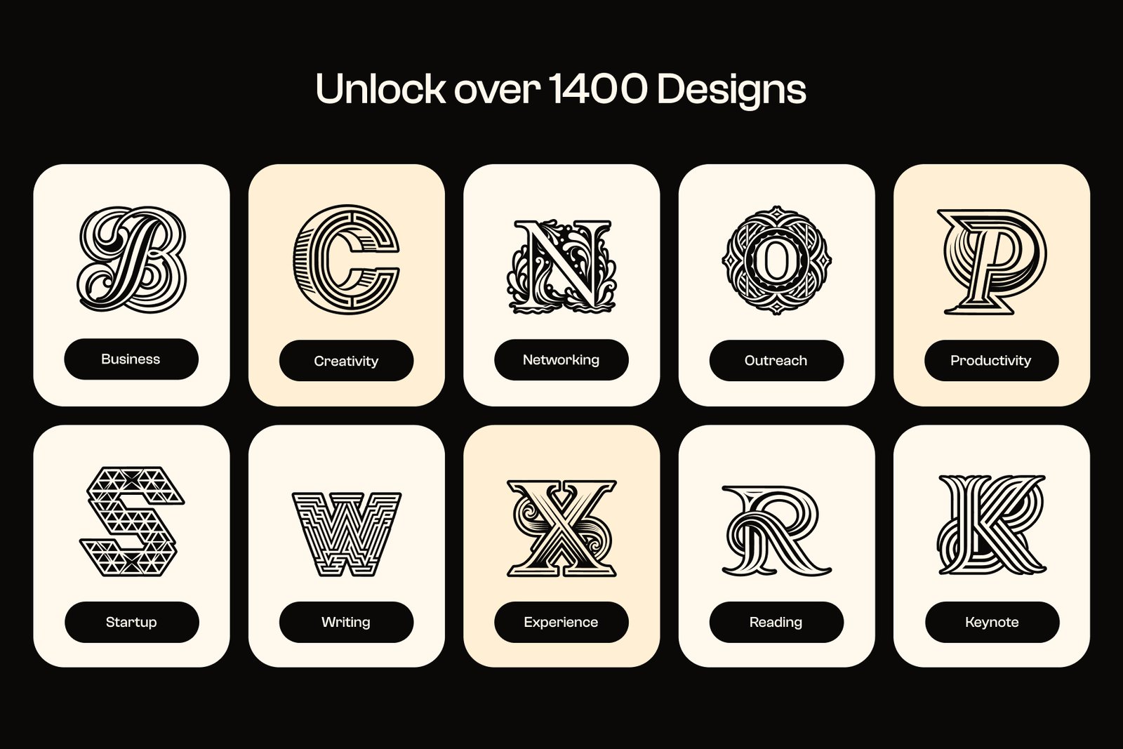 Alphabet Letters Logo Bundle