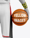 Full Basketball Kit Mockup - Back view