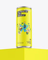 Glossy Aluminium Can Mockup