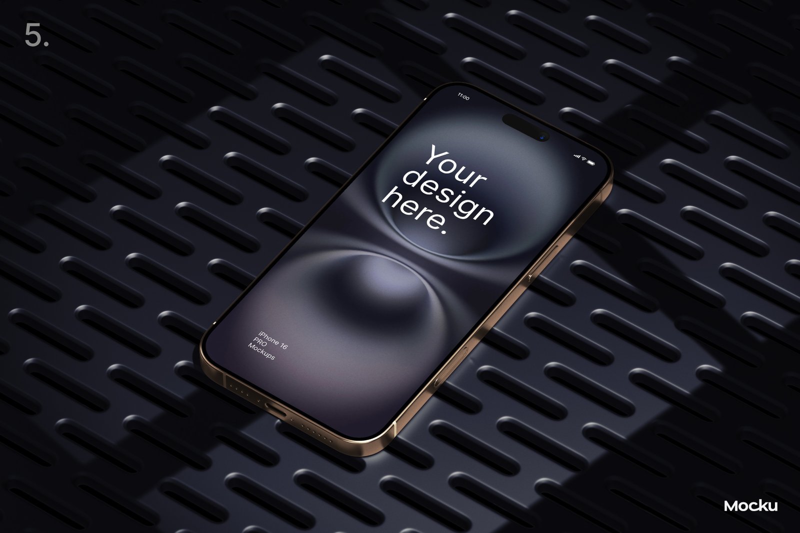 Iphone 16 Mockups - Industrial set