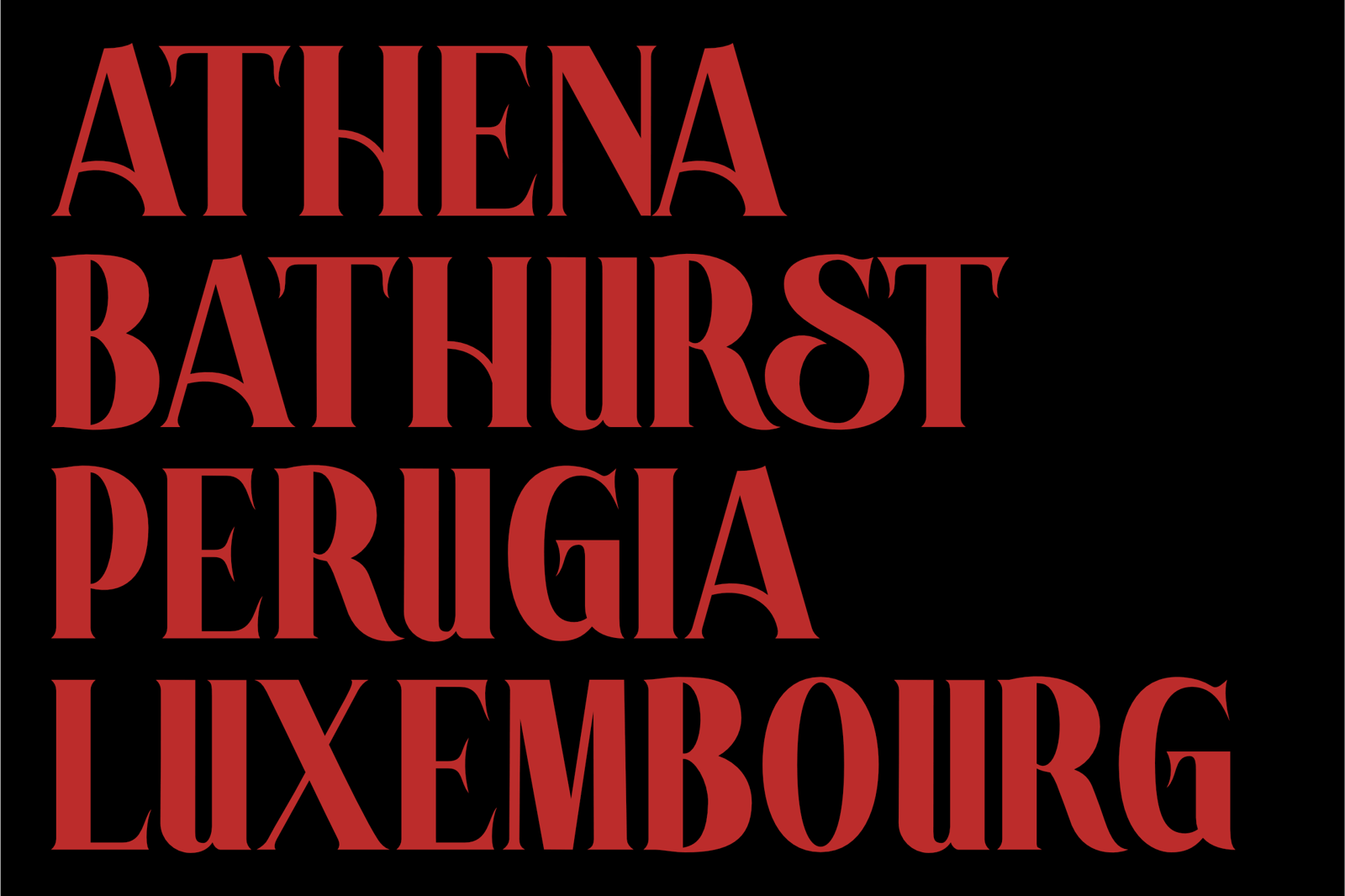 Muflesh - A Classic Bold Typeface