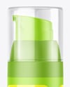 Cosmetic Bottle with Pump Mockup