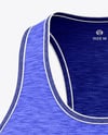 Women's Melange Tank Top Mockup