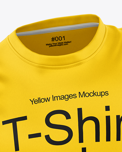 Crew Neck T-Shirt Mockup