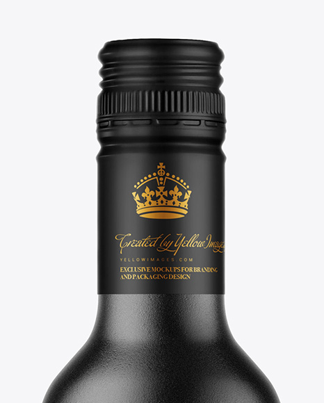 Ceramic Wine Bottle Mockup