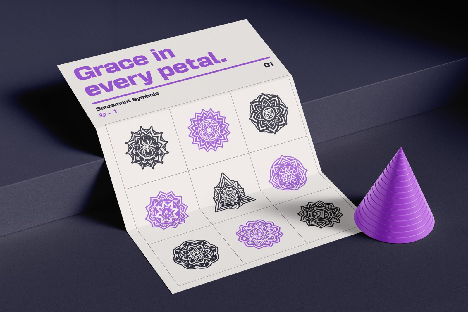 Mandala Symbols Art Set