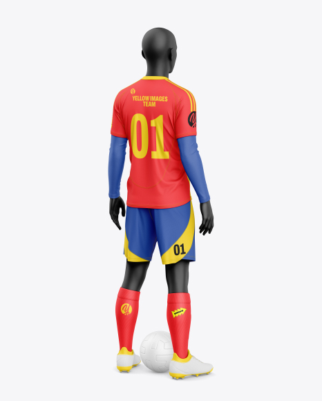 Soccer Kit w/ Mannequin Mockup